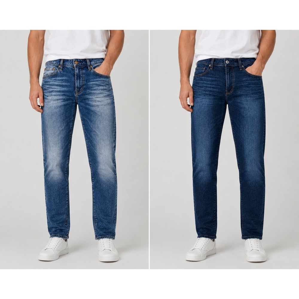 AG Adriano Goldschmied The Graduate Jeans Mens 36X32 Blue Tailored Leg 2 Pack